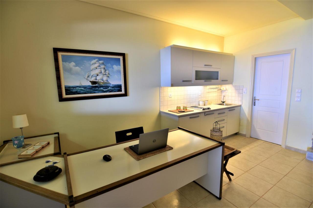 Blue Bay View - Beach House Vathirrevma Exterior foto